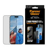 PanzerGlass Privacy Screen Protector Ultra-Wide Fit w. Fastfit In-a-Box iPhone 17 Pro