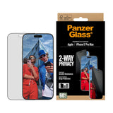 PanzerGlass 2-Way Privacy Screen Protector for iPhone 17 Pro Max
