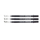 Sakura Pigma Brush Black Set 3