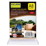 حامل بطاقات عمودي على شكل حرف T من Kejea K-6079 V-A8