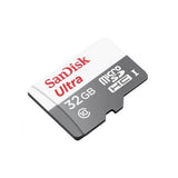بطاقة ذاكرة SanDisk Ultra Micro SDXC UHS-I - سعة 32 جيجابايت / سرعة تصل إلى 100 ميجابايت/ثانية