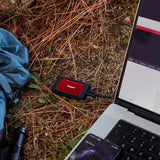 Kingston XS1000R 1TB USB 3.2 Gen 2 Portable Pocket-Sized SSD - Red