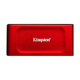 Kingston XS1000R 1TB USB 3.2 Gen 2 Portable Pocket-Sized SSD - Red