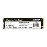 Team Group NV5000 M.2 2280 2TB PCIe 4.0 x4 NVMe SSD, Read/Write Speed up to 5000 / 3000MB/s