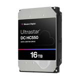 قرص صلب WD Ultrastar DC HC550 سعة 16 تيرابايت، سرعة 7200 دورة في الدقيقة، واجهة SATA بسرعة 6 جيجابت/ثانية، ذاكرة تخزين مؤقتة 512 ميجابايت، مقاس 3.5 بوصة، مخصص للمؤسسات - Wuh721816Ale6L4 