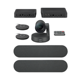 Logitech Rally Plus Video Conferencing Kit - UHD / 4K / HDMI / LAN / USB-C / USB 3.1 / Black