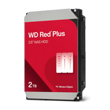 Western Digital 2TB WD Red Plus NAS Internal Hard Drive HDD 64MB RPM (WD20EFPX)