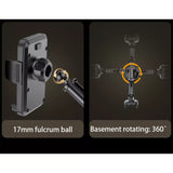 Yesido C173 Dashboard Spring Clip Holder - Black