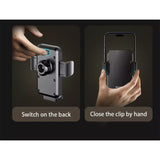 Yesido C173 Dashboard Spring Clip Holder - Black